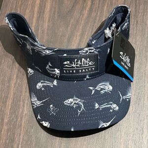 Salt Life Navy Visor
